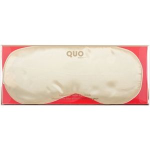 Quo Beauty Luxurious Satin Eye Mask in Gold